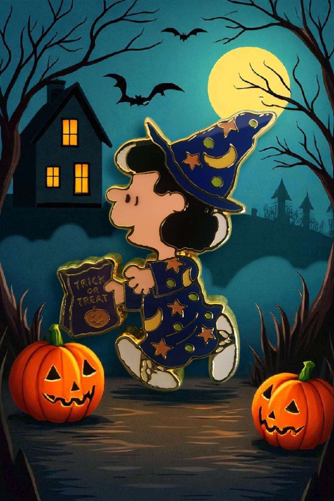 Loungefly Peanuts Charcters Costume Halloween Pins