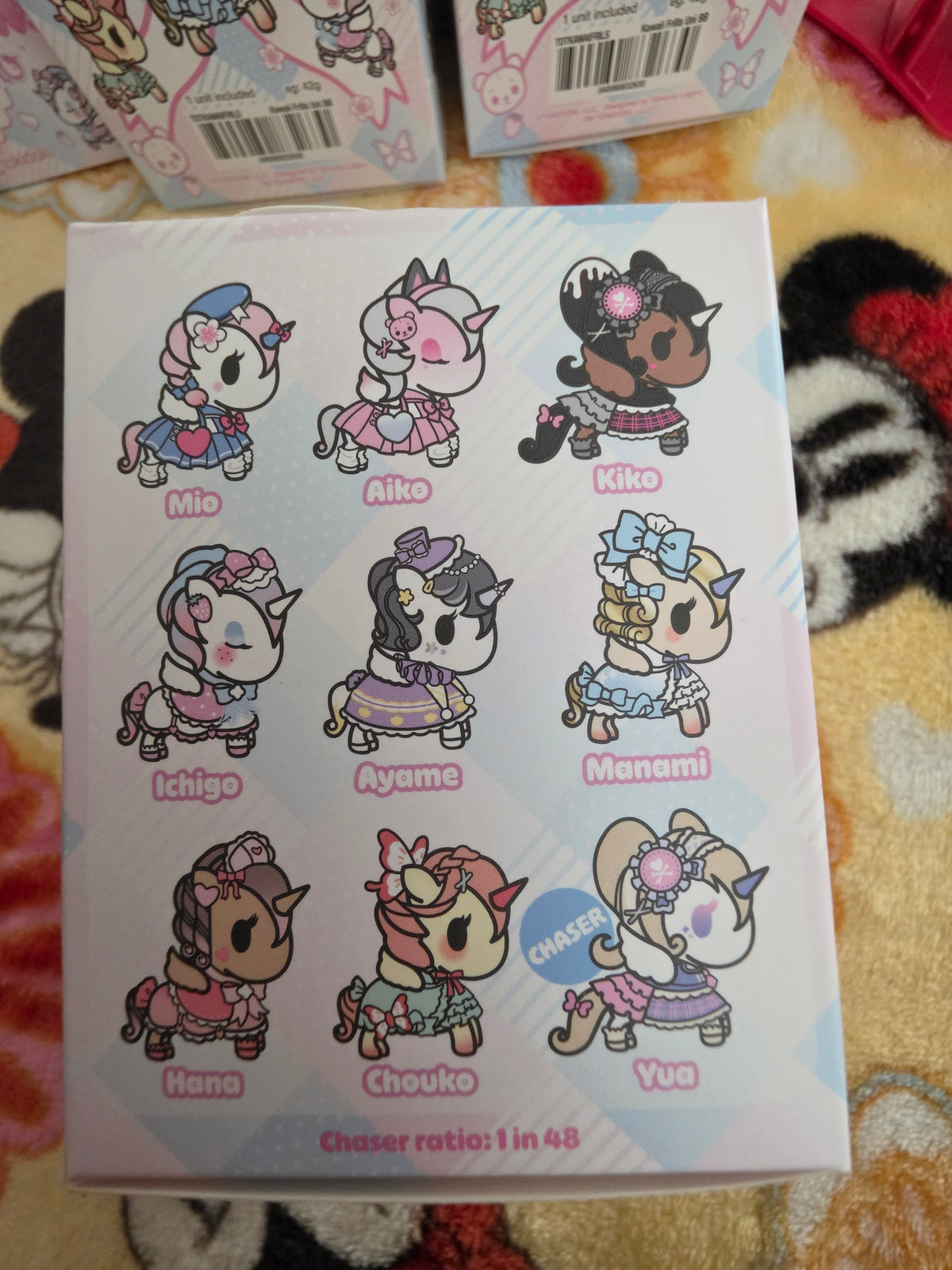 Tokidoki Unicorno Kawaii Frills Ribbons and Ruffles Blind Figures