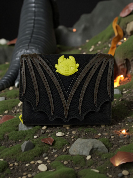 Loungefly How to Train Your Dragon Scales Textured Wallet