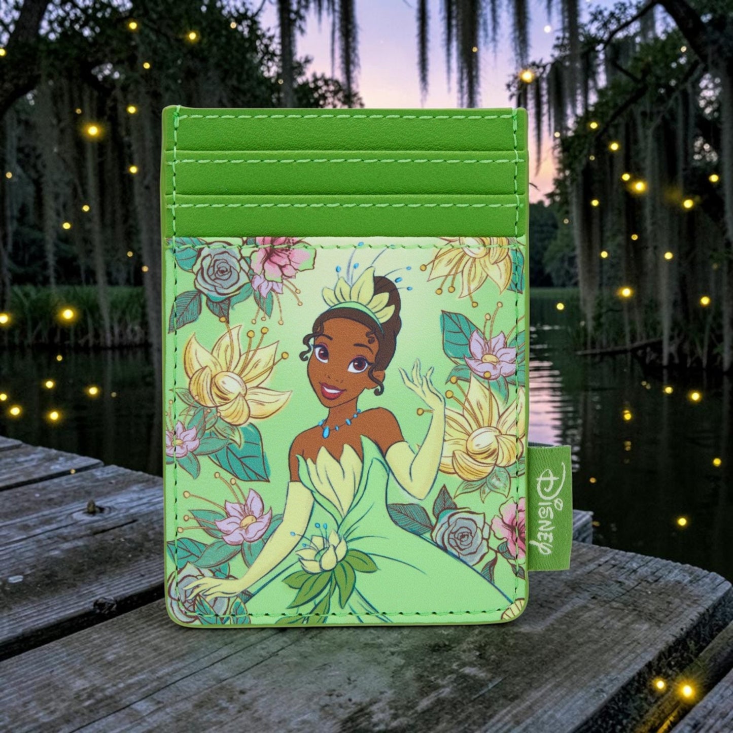 Loungefly Disney Princess Tiana Floral Card Holder