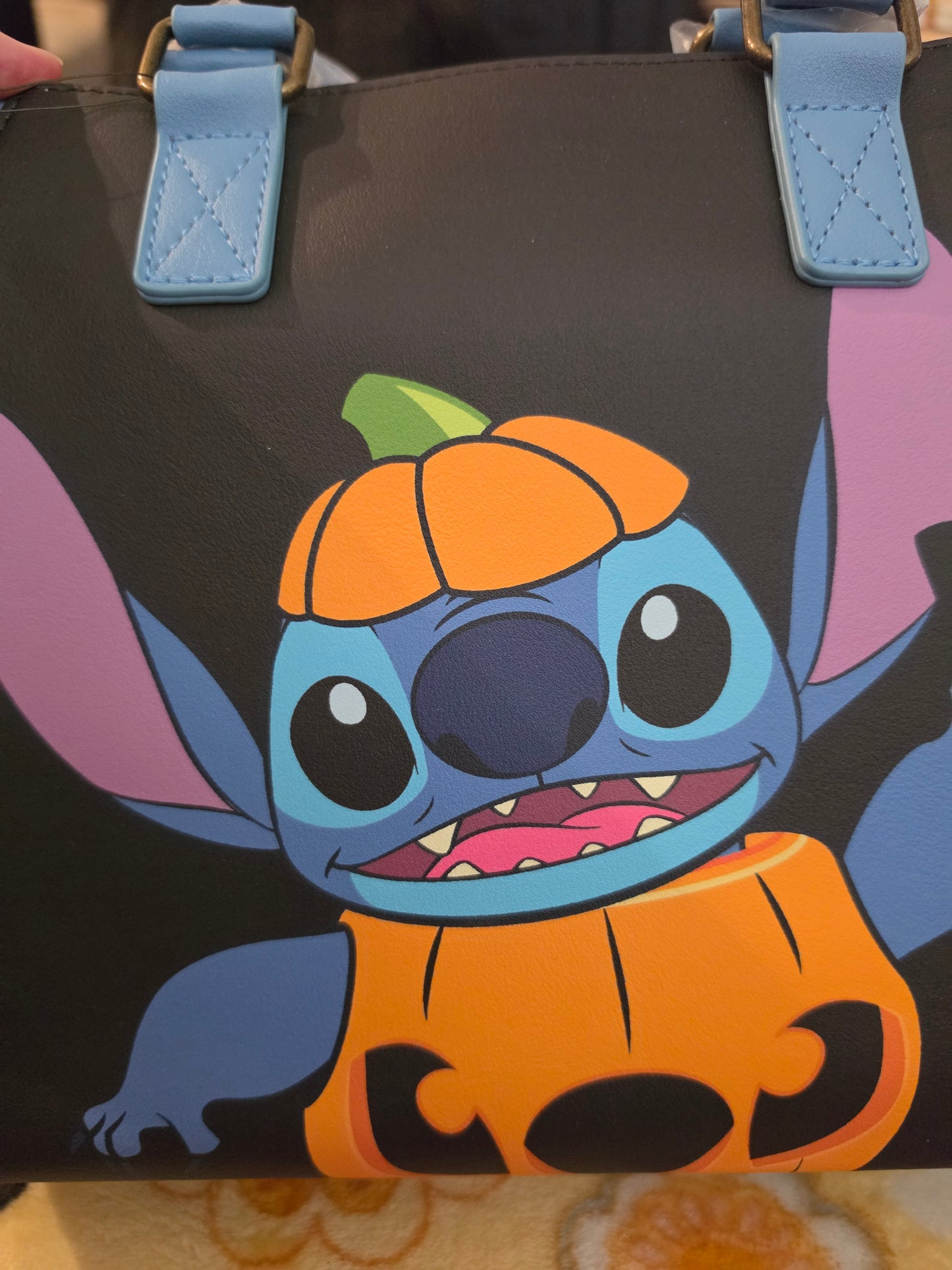 Loungefly Disney Stitch as a Pumpkin Halloween Handbag