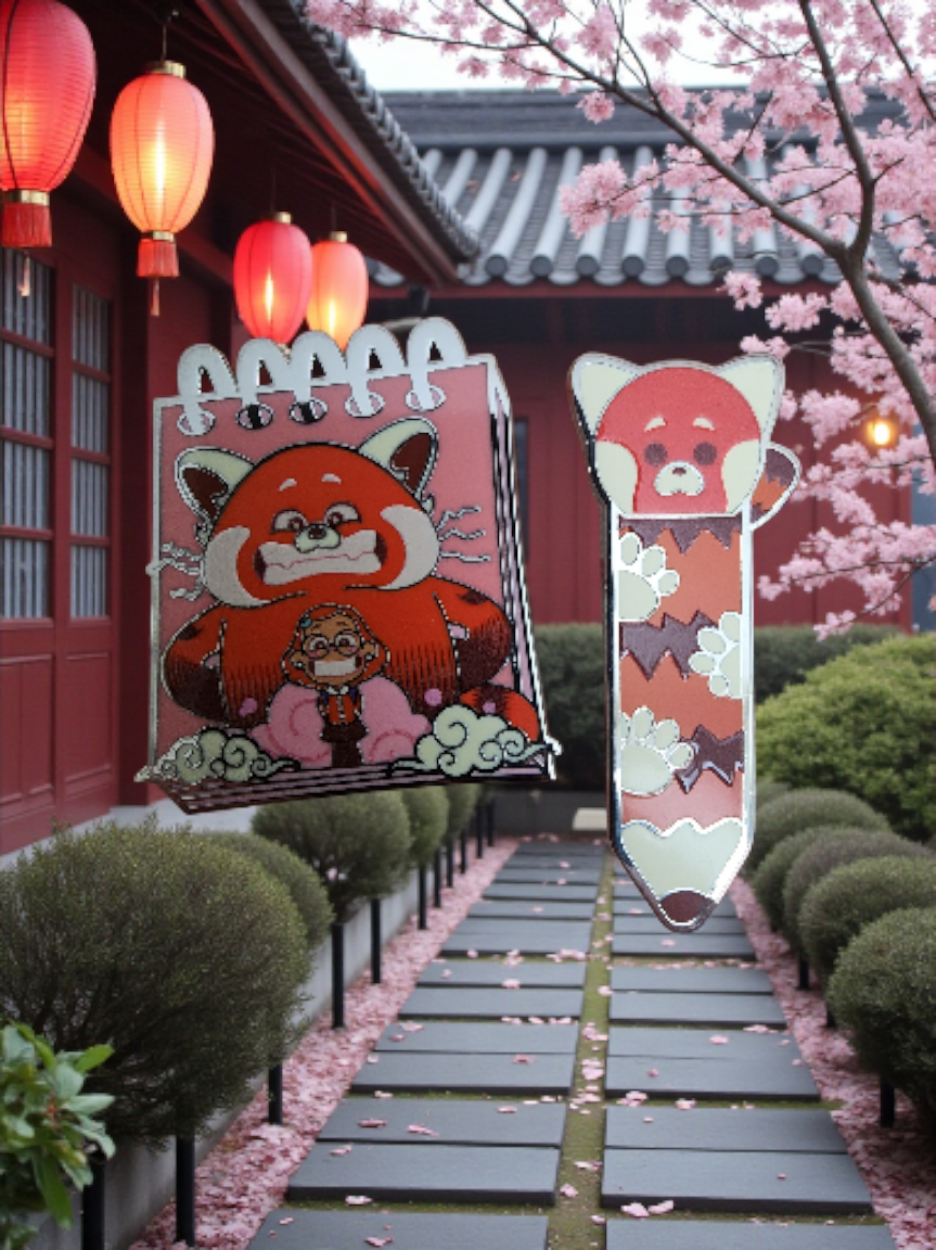 Disney Pixar Movie Notebook and Pencil Mystery Pins