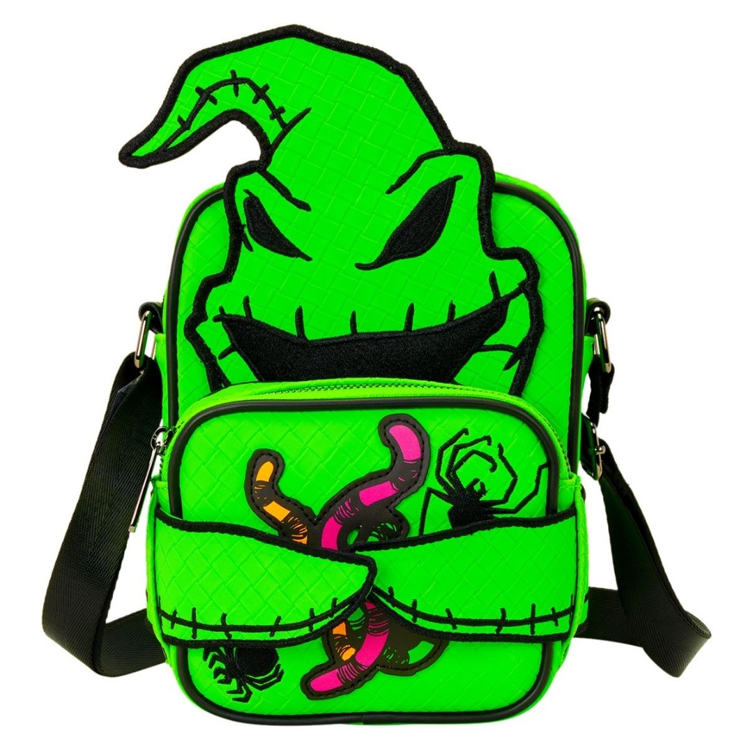Loungefly Disney Nightmare Before Christmas Oggie Boogie Crossbuddies Bag