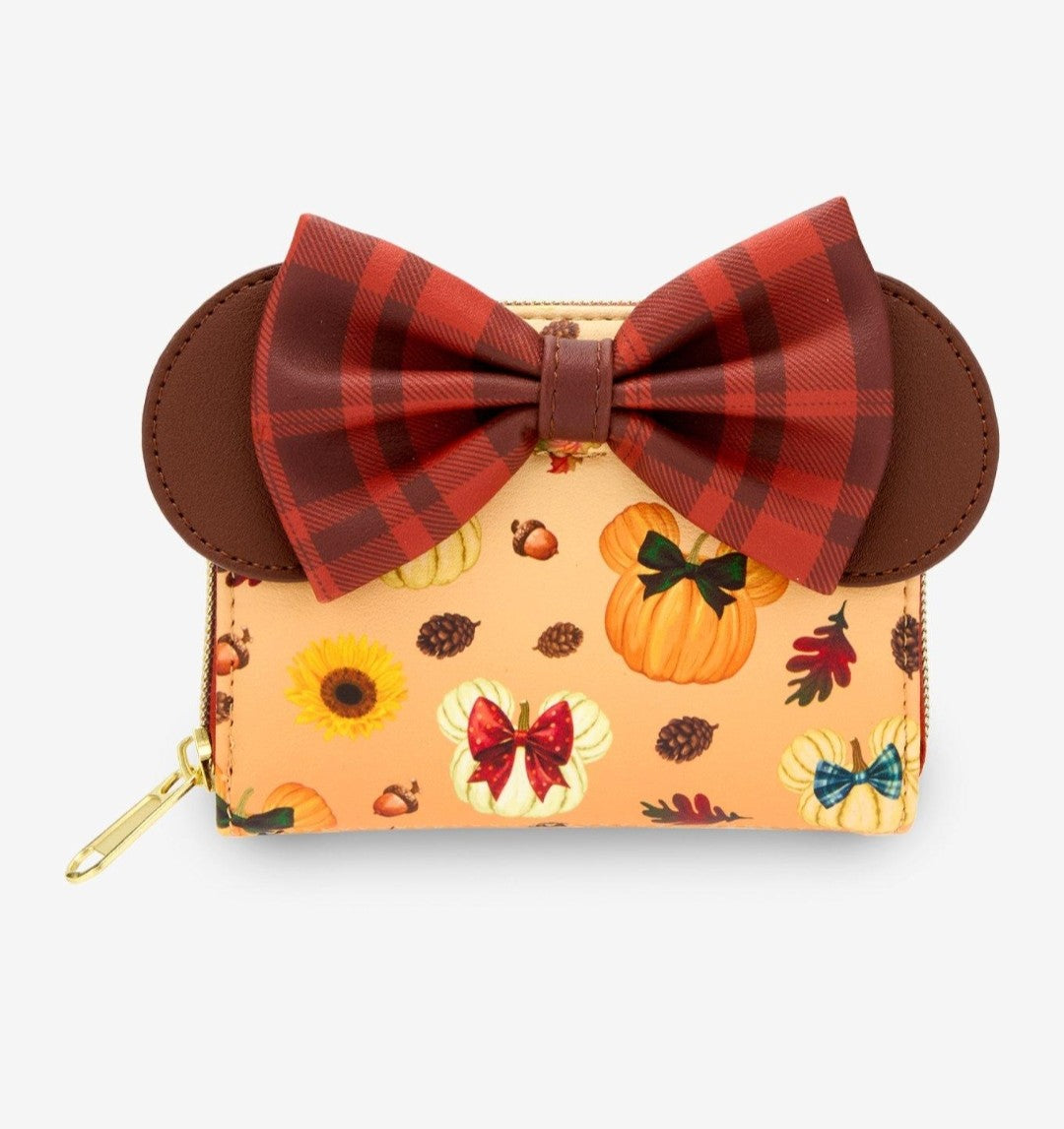 Loungefly Disney Minnie Mouse Fall Ears Wallet