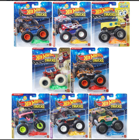 Hot Wheels Monster Trucks 1:64 Scale Vehicle 2026