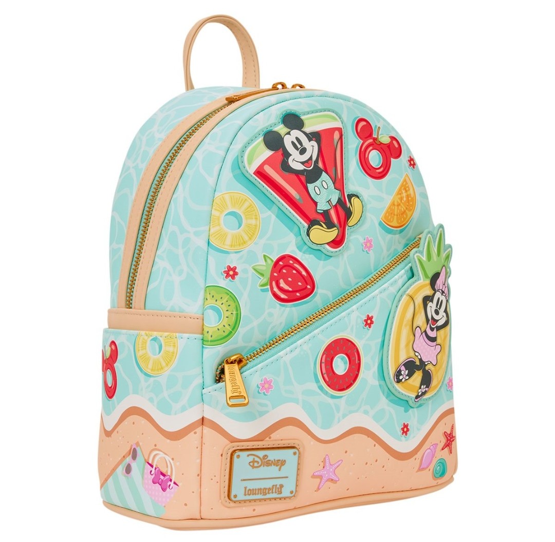 Loungefly Disney Mickey & Minnie Beach Fun Backpack