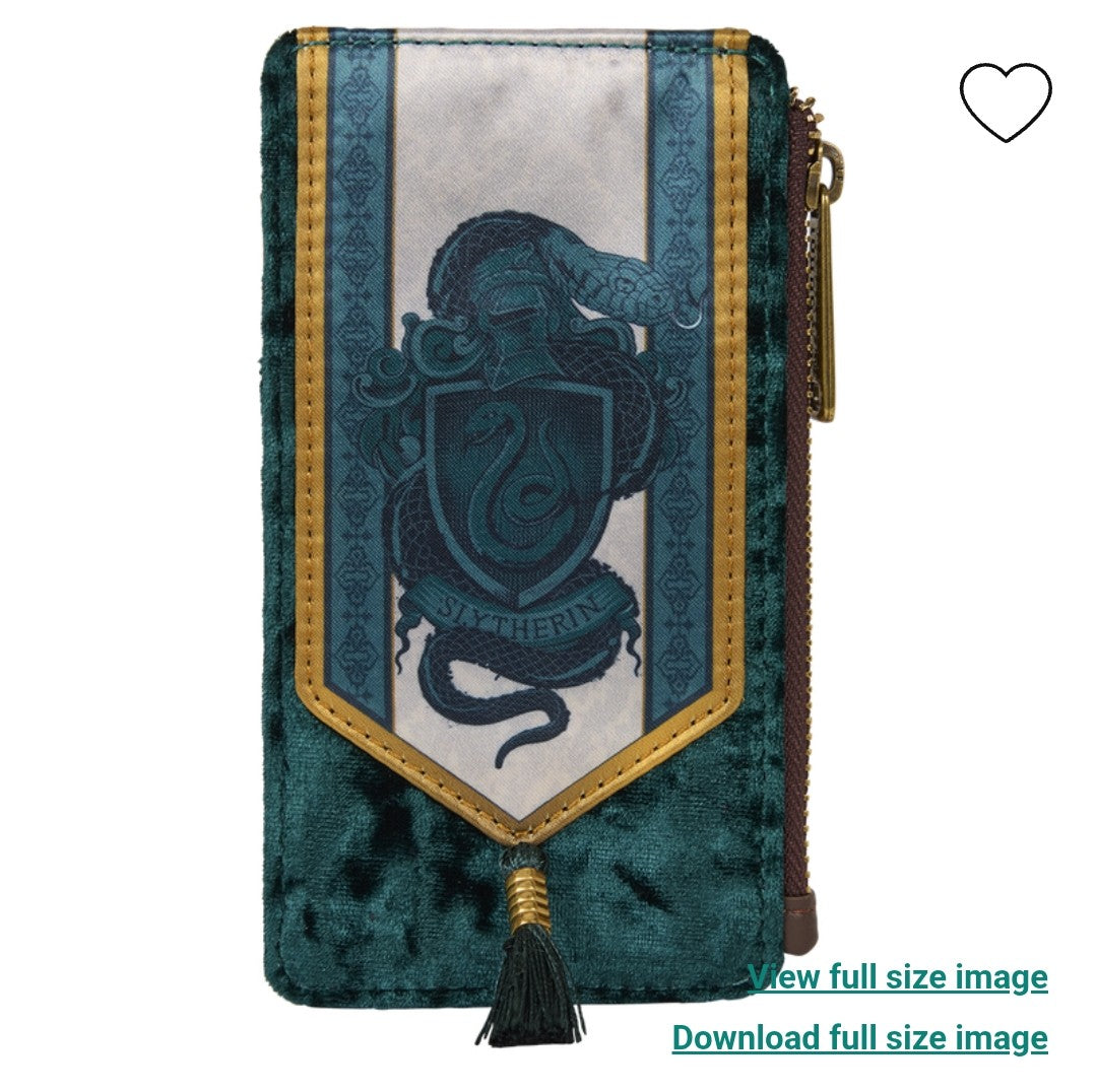 Loungefly Harry Potter Hogwarts Slytherin Card Holder