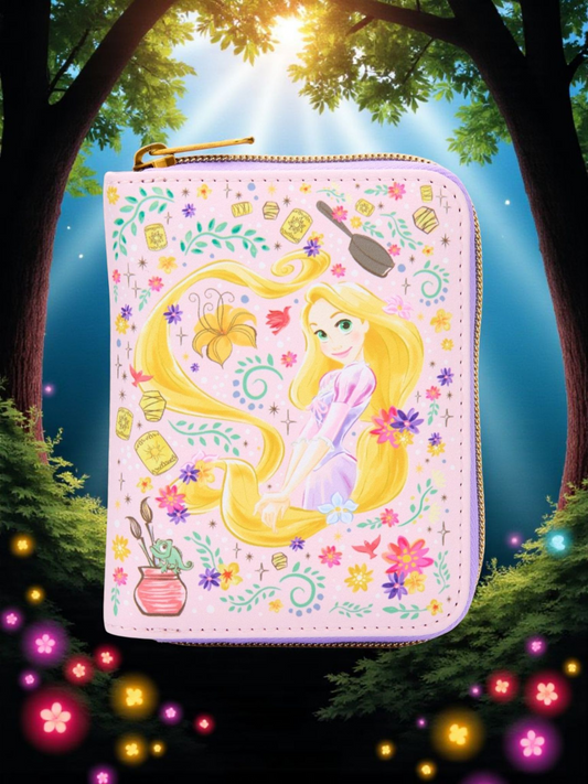 Loungefly Disney Tangled Rapunzel Floral Wallet