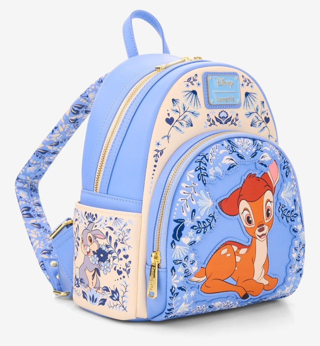 Loungefly Disney Bambi Embroidered Flowers Backpack