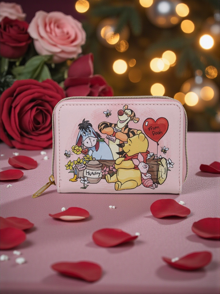 Loungefly Disney Winnie the Pooh and Friends Valentine's Wallet