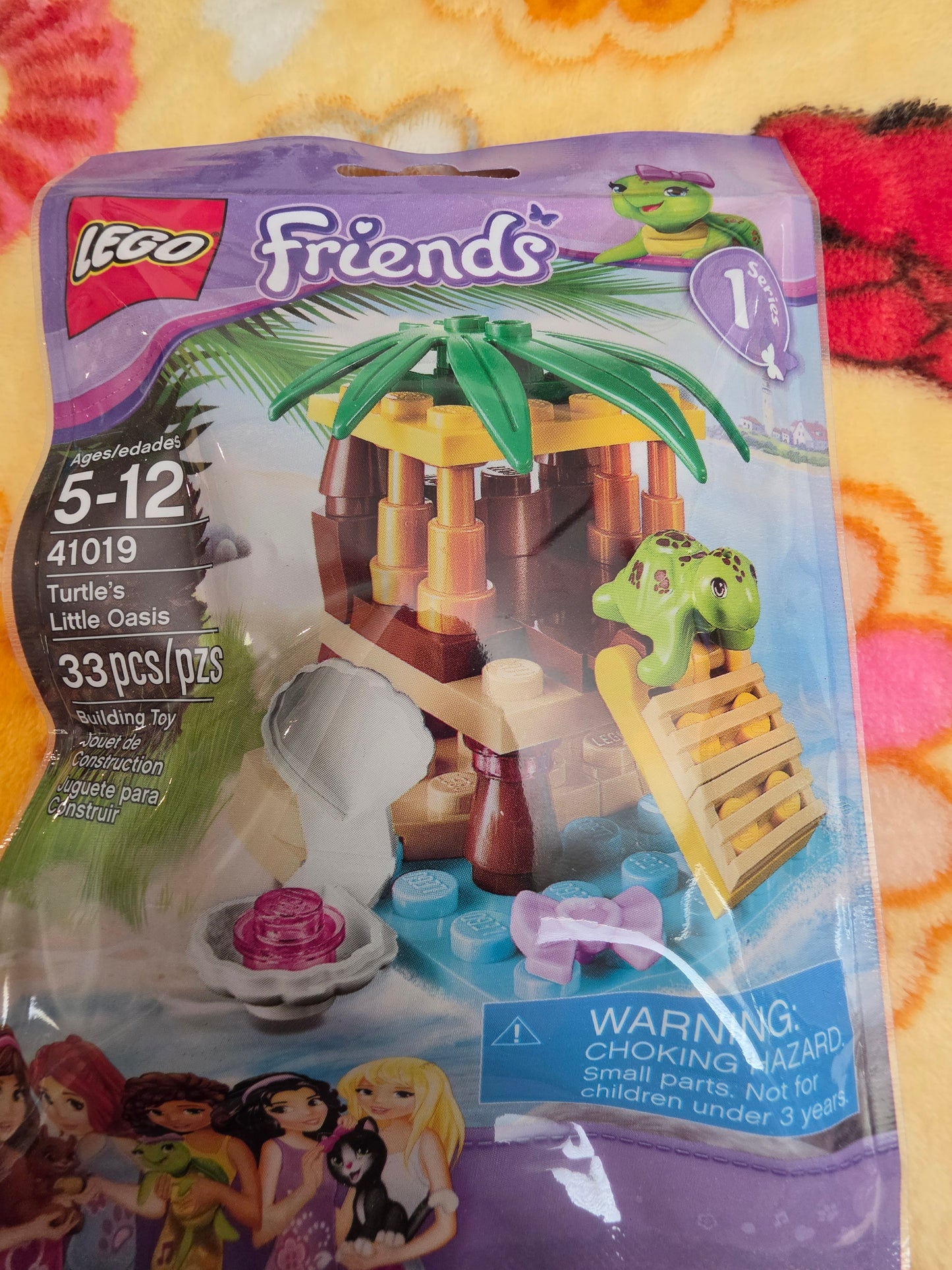 Lego Friends 41019 Turtle Tiki Hut Series 1 Set "Retired"