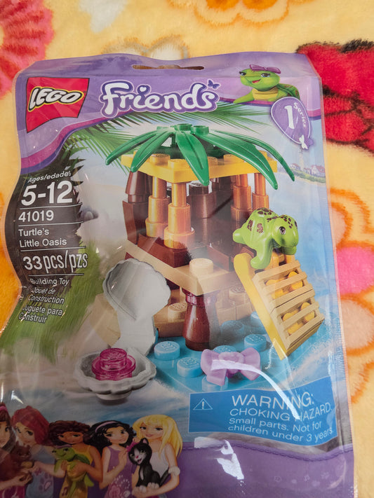 Lego Friends 41019 Turtle Tiki Hut Series 1 Set "Retired"