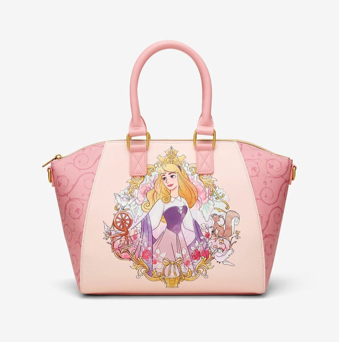 Loungefly Disney Sleeping Beauty Aurora Floral Handbag