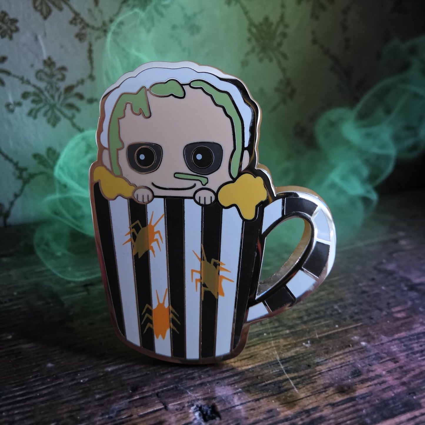 WB Horror Characters Latte Cups Halloween Mystery Pins