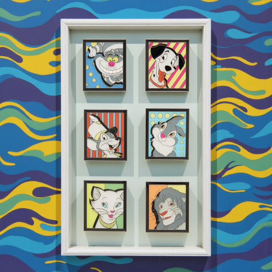 Loungefly Disney Characters Pop Art Framed Portrait Mystery Pins