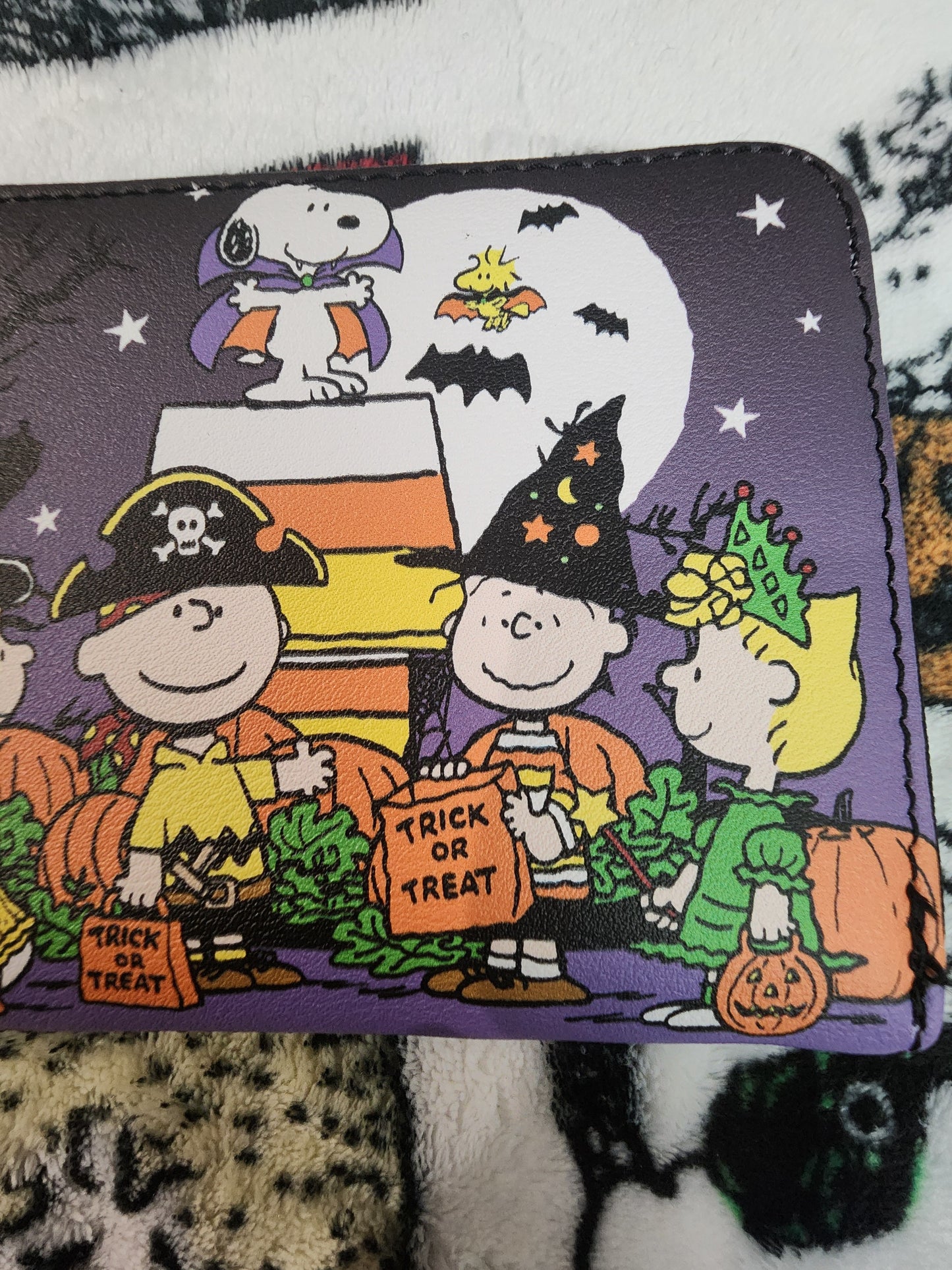 Loungefly Peanuts Characters Trick or Treat Wallet