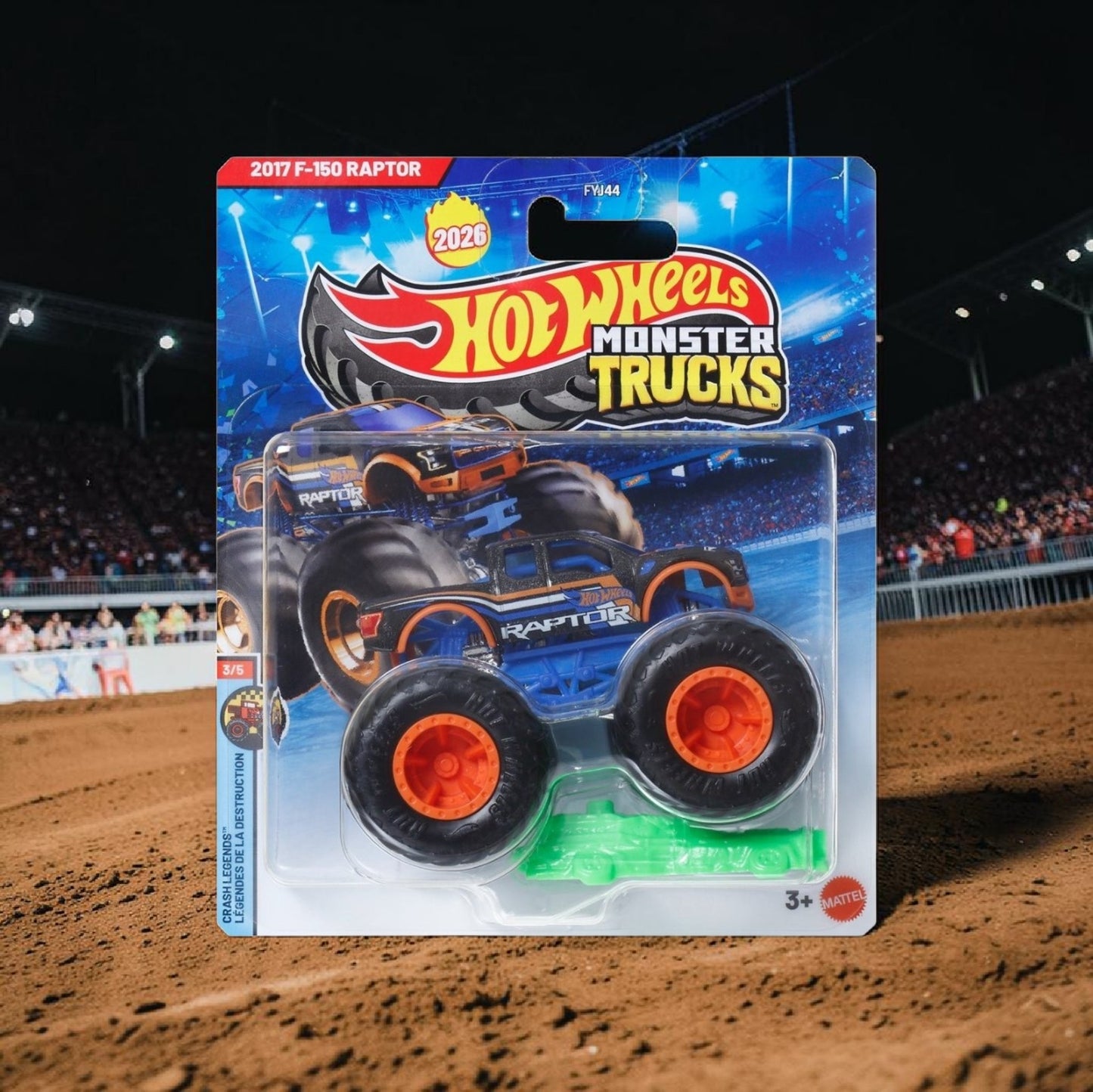 Hot Wheels Monster Trucks 1:64 Scale Vehicle 2026