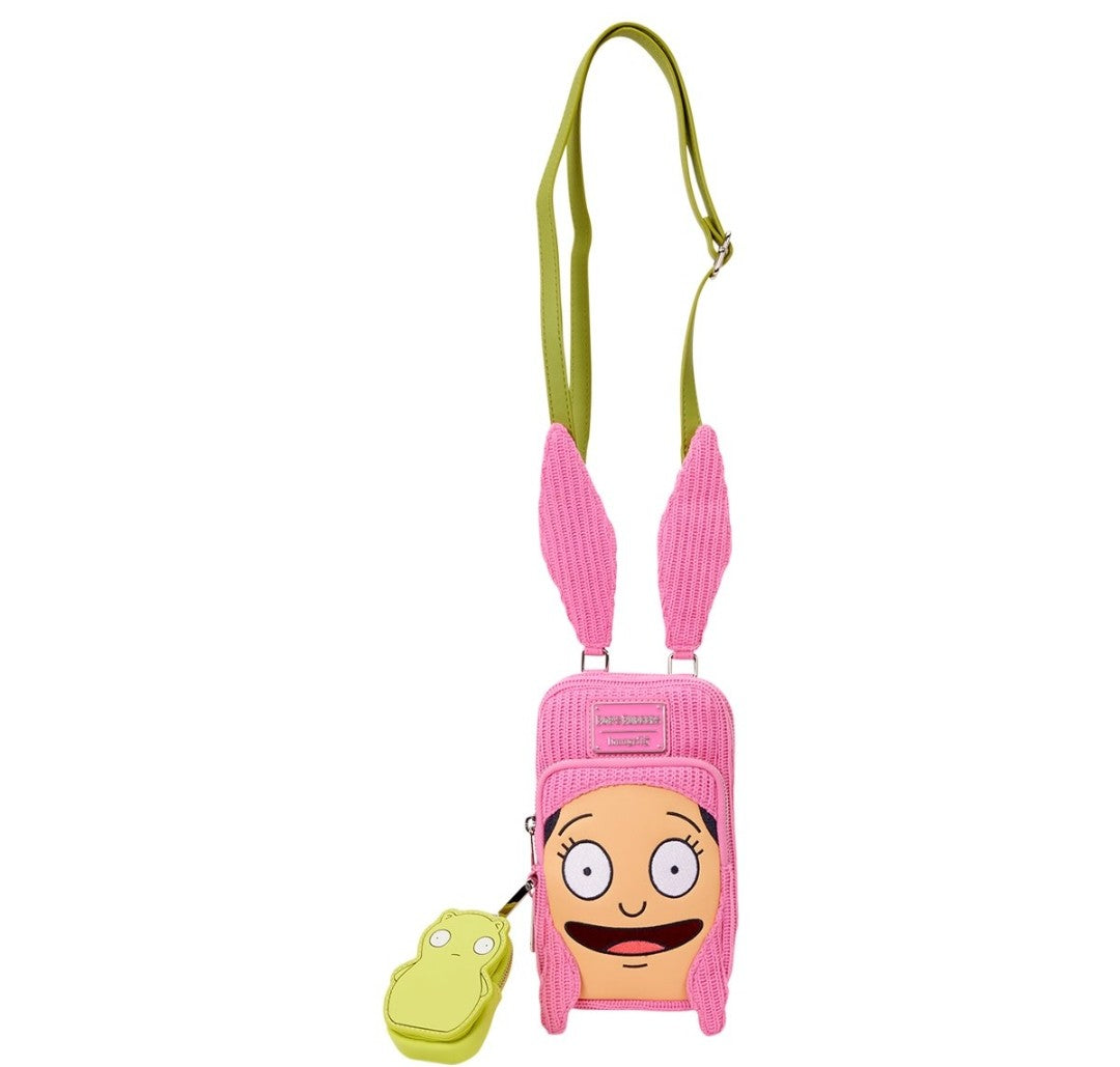 HH) Loungefly Bob's Burgers Louise Cosplay Cellphone Crossbody Bag with Coin Bag