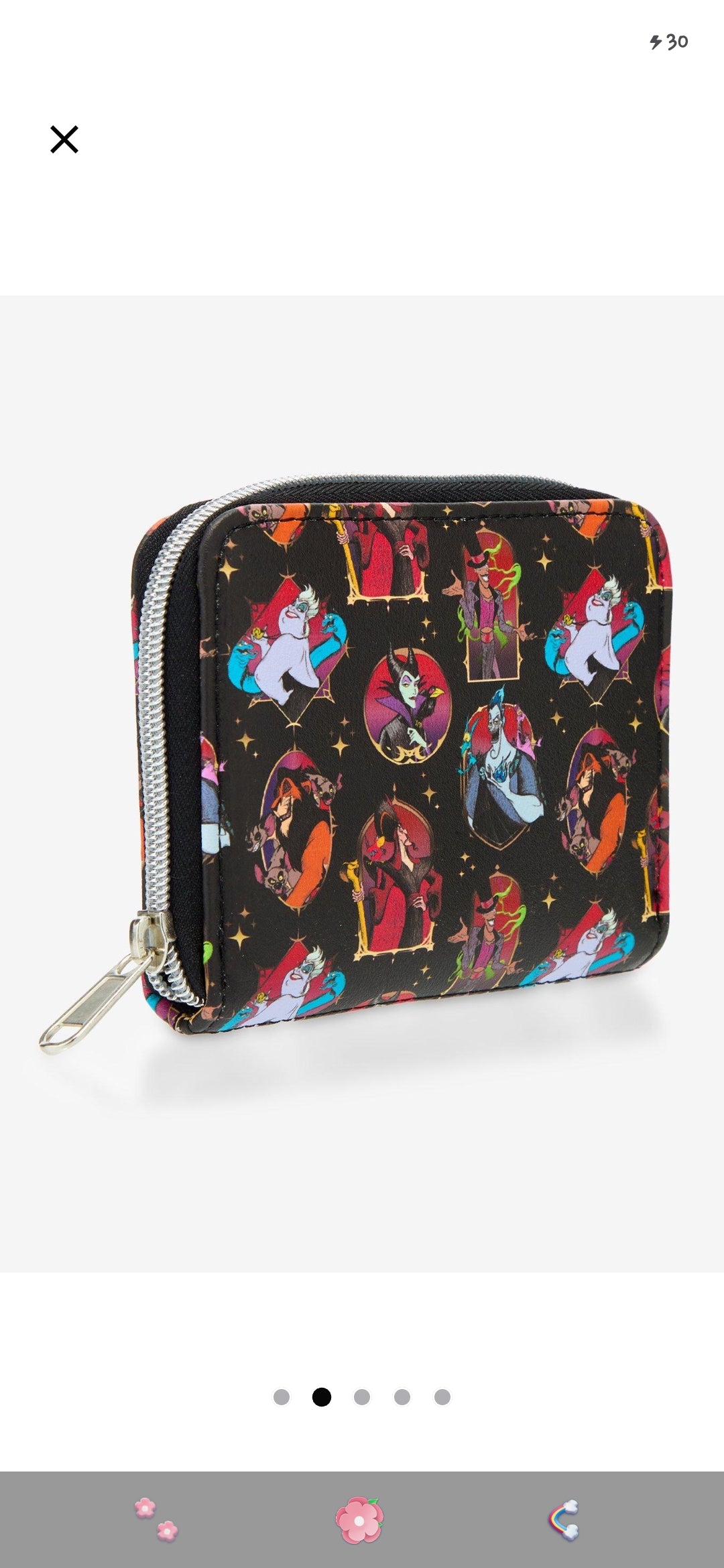 Loungefly Disney Villains Portrait Wallet