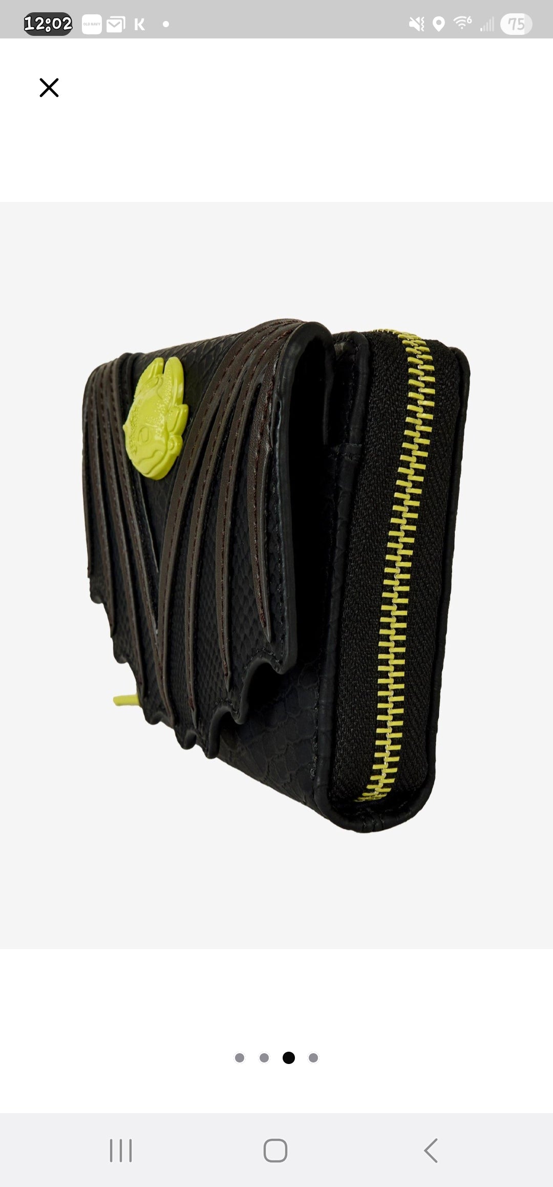 Loungefly How to Train Your Dragon Scales Textured Wallet