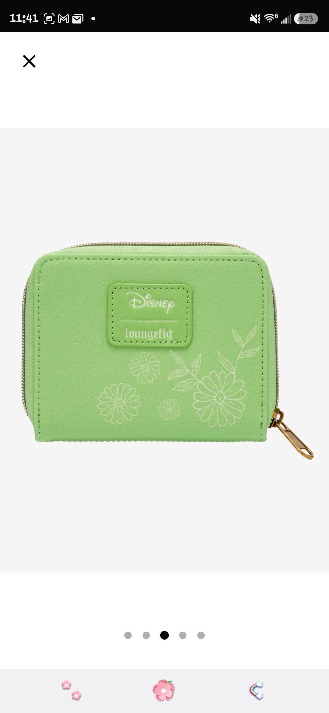 Loungefly Disney Beauty and the Beast Belle Reading a Book Wallet