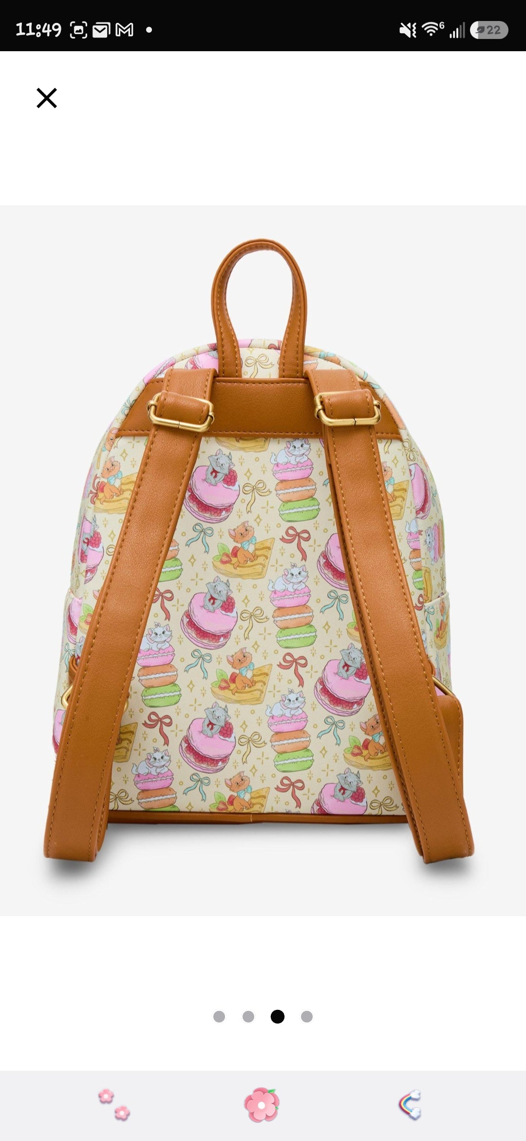 Loungefly Disney Aristocats Macaroons Backpack