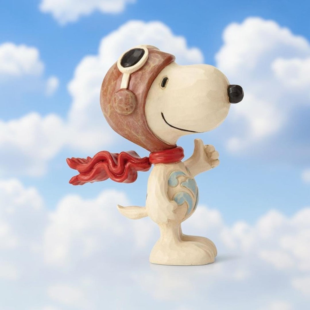 Peanuts Snoopy Flying Ace By Jim Shore Mini-Statue