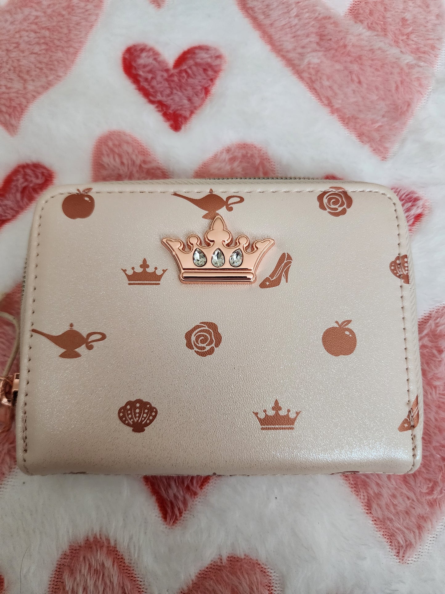 Loungefly Disney Princess Symbols Iridescent Wallet