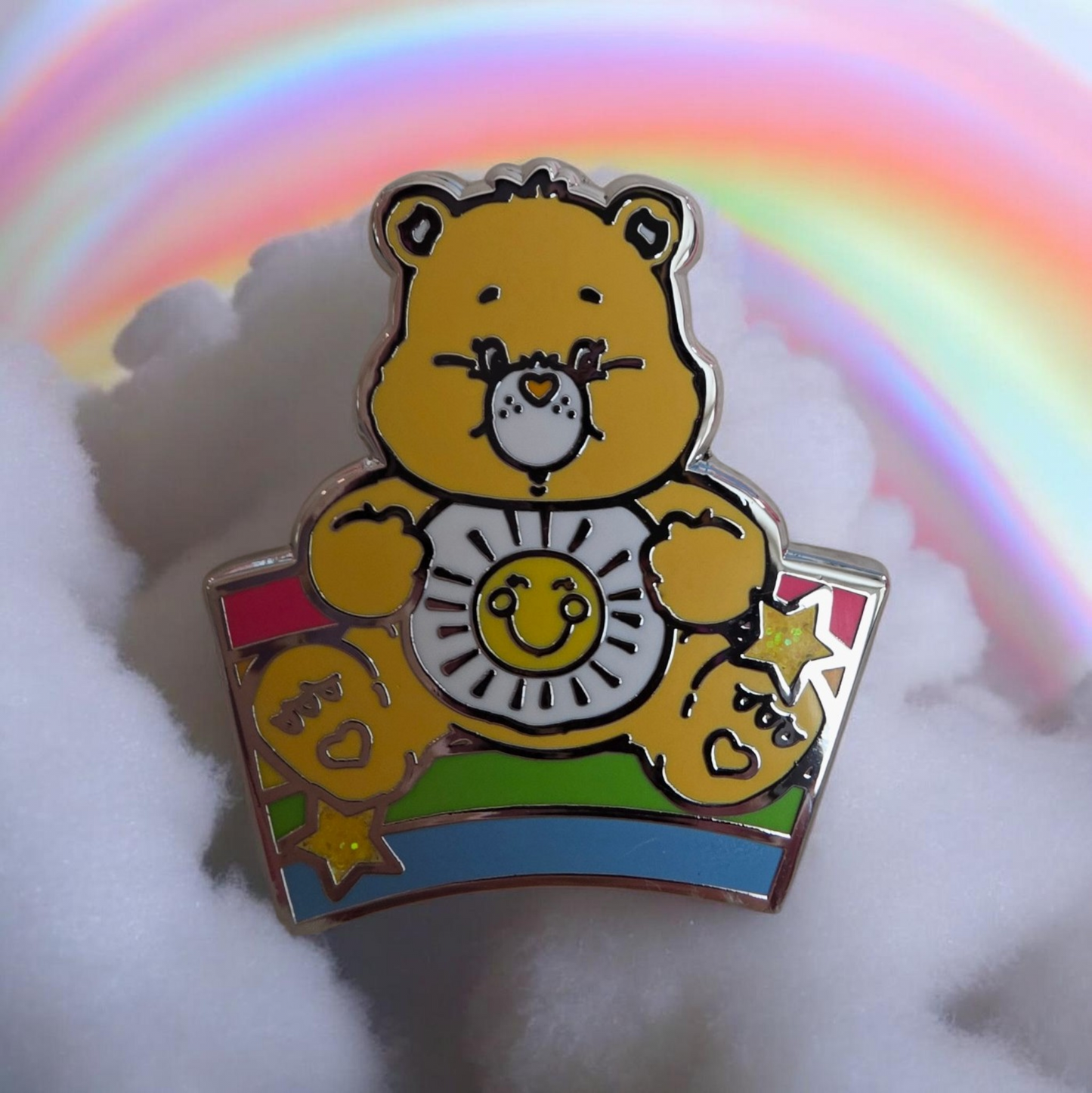 Loungefly Care Bears Rainbow Puzzle Mystery Pins