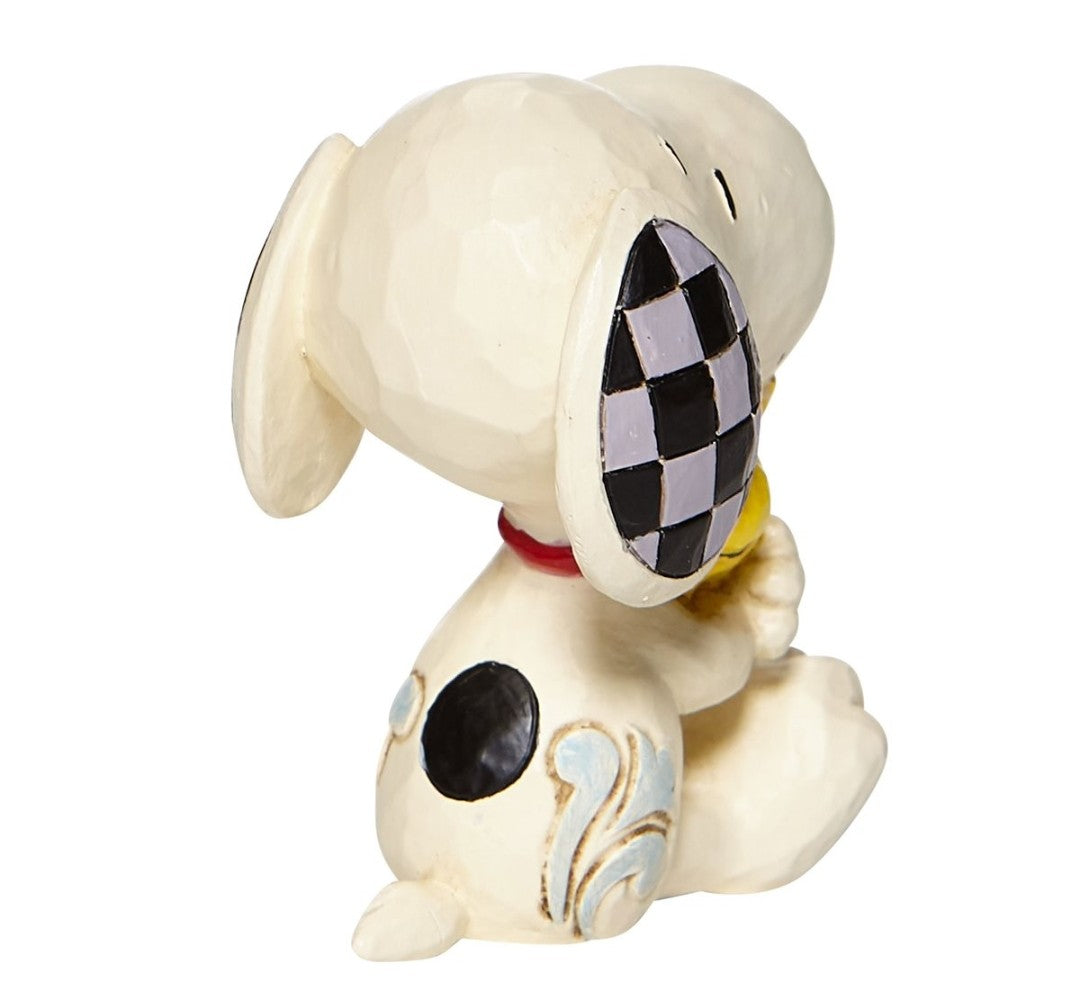 Jim Shore Peanuts Mini Snoopy and Woodstock Statue