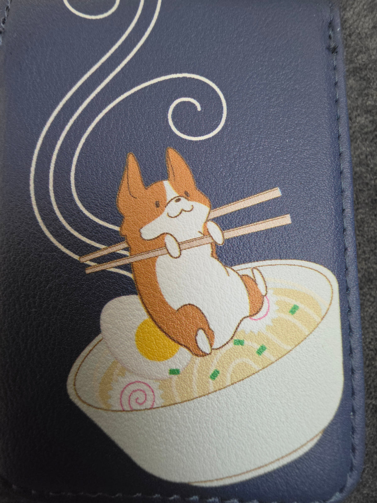 Loungefly Corgi Noodles Acorden Card Holder