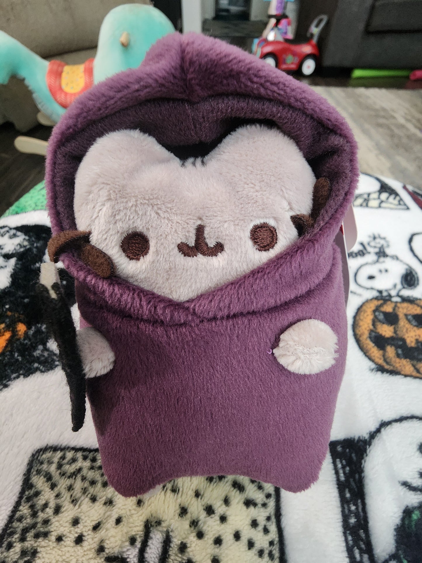Pusheen Cat Halloween Grim Reaper Plush
