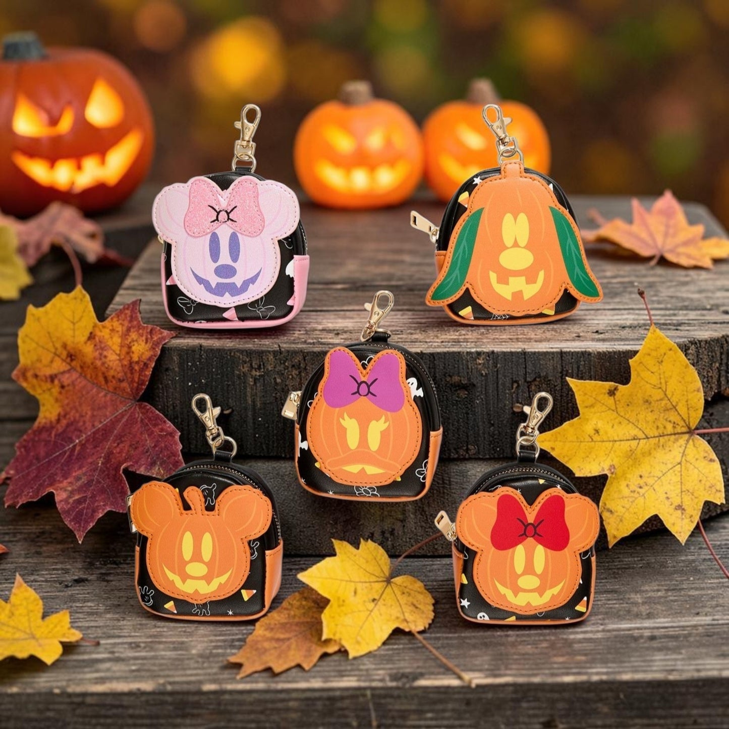 Her Universe Disney Mickey and Friends Halloween Mystery Bag Clips