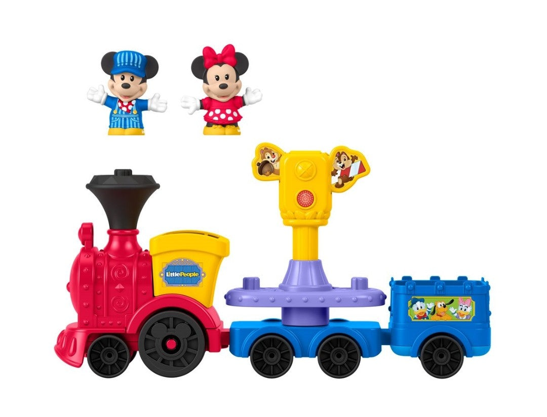 Fisher Price Little People Disney Jr. Mickey & Minnie Musical Train Set
