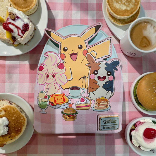 Loungefly Pokemon and Friends Cafe Dessert Exclusive Backpack