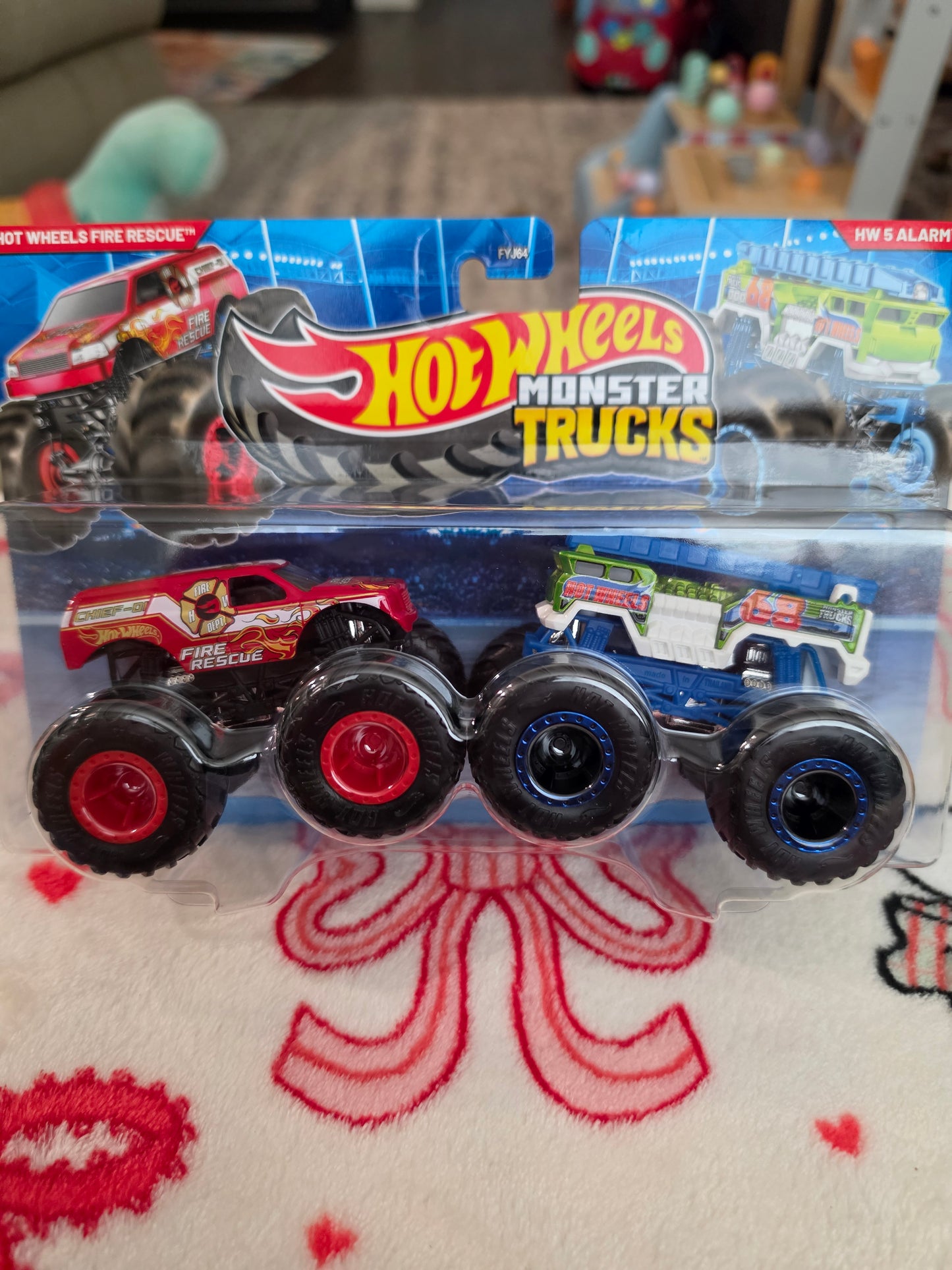 Hot Wheels Monster Trucks Demolition Doubles 1:64 Scale Vehicle 2-Pack 2026