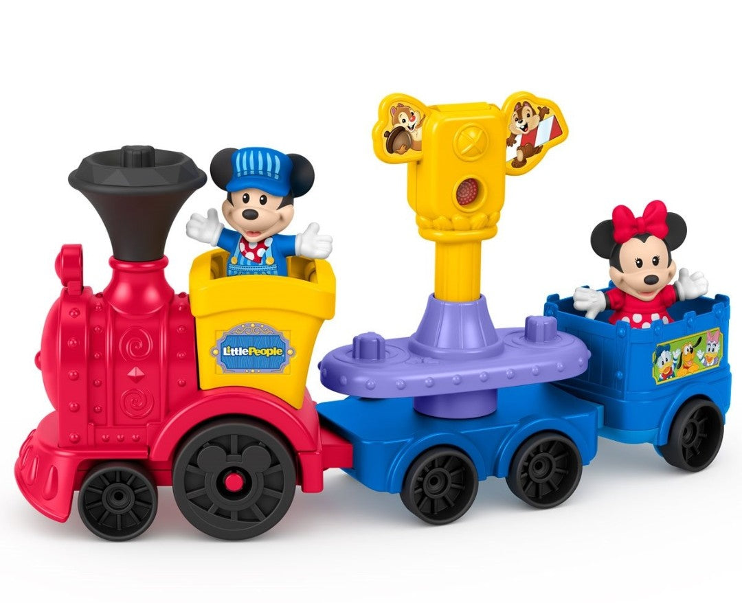 Fisher Price Little People Disney Jr. Mickey & Minnie Musical Train Set