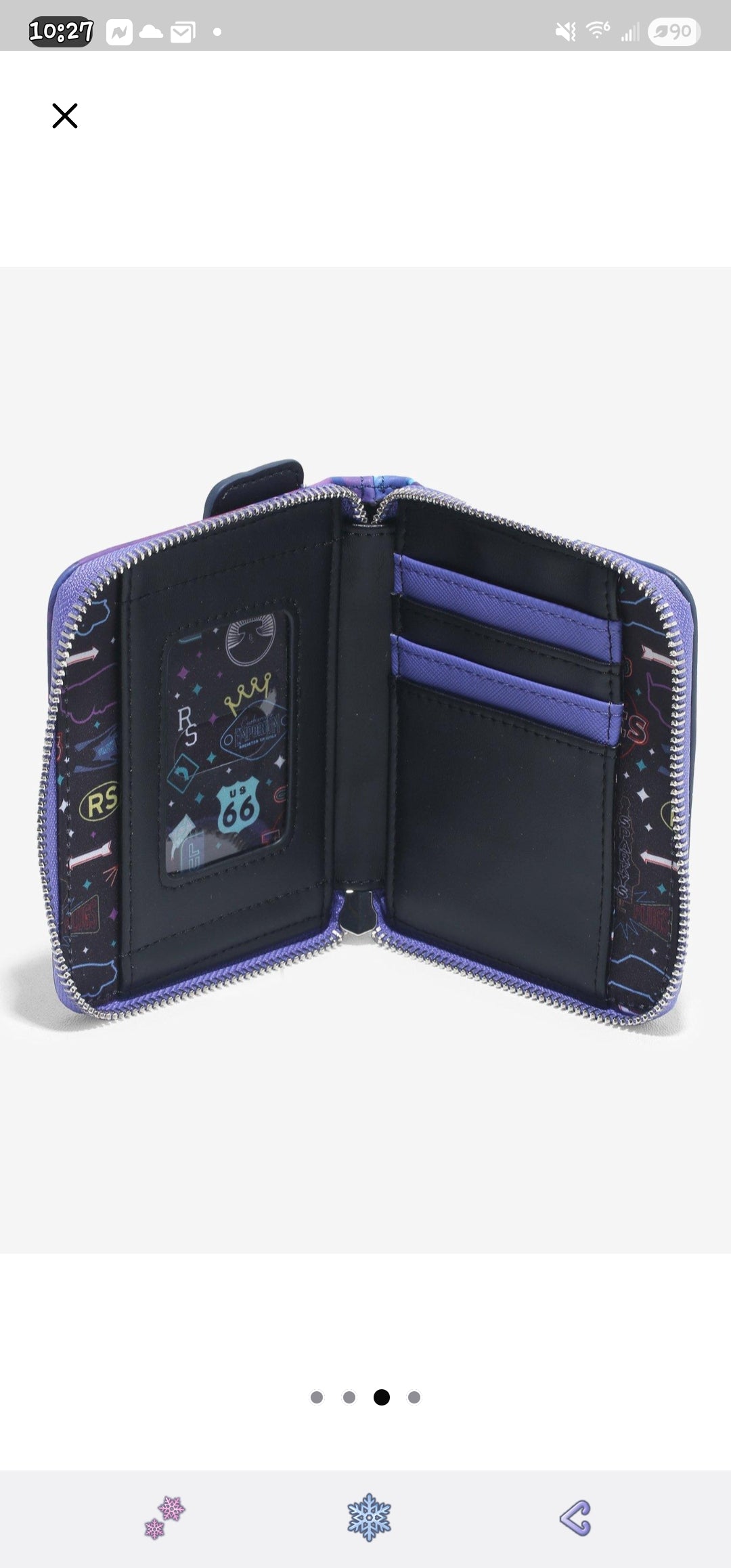 Loungefly Disney Pixar Radiator Springs Cars Wallet