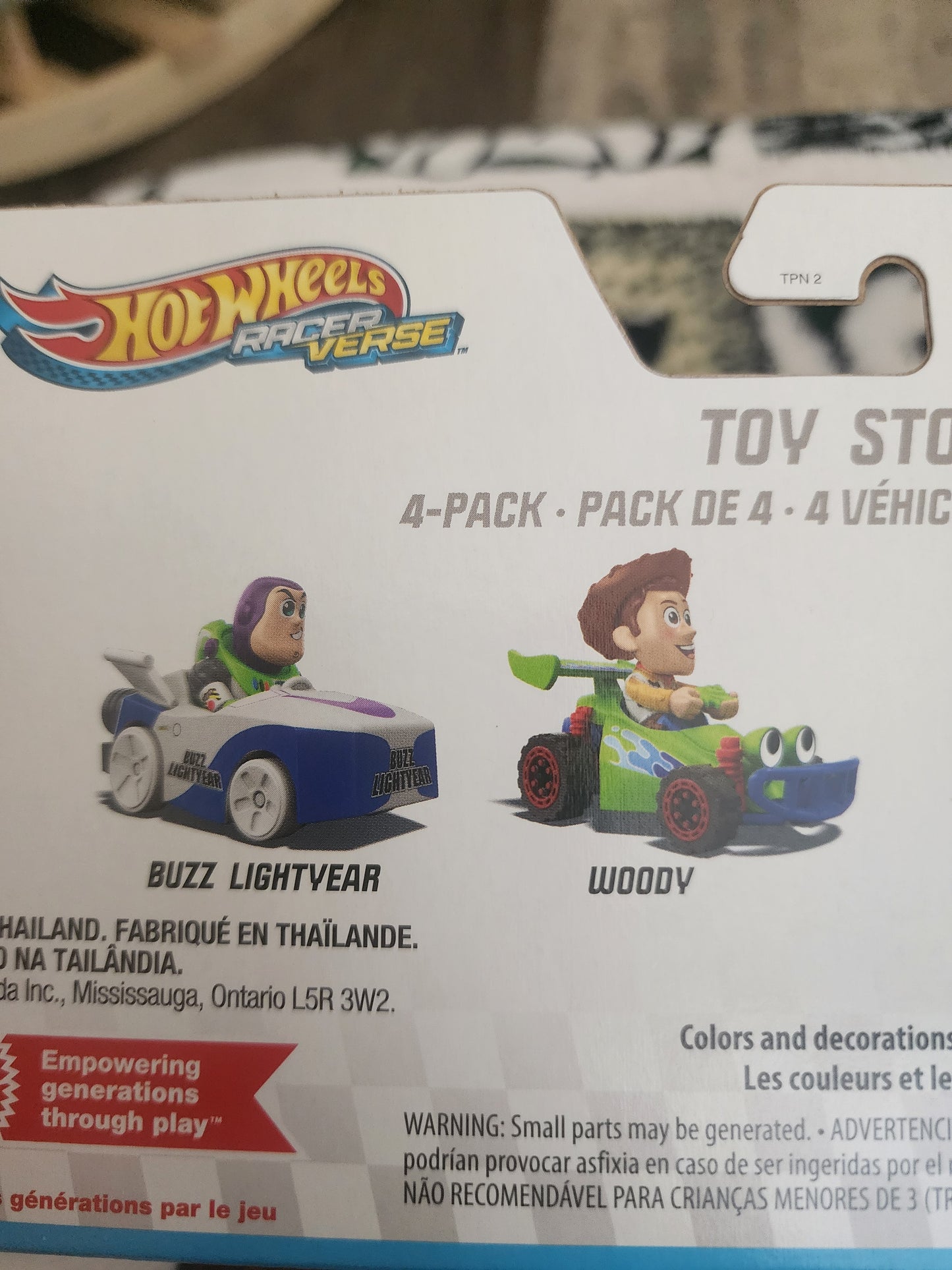 Hot Wheels 4 pack Toy Story 30th Anniversary RacerVerse Car Set