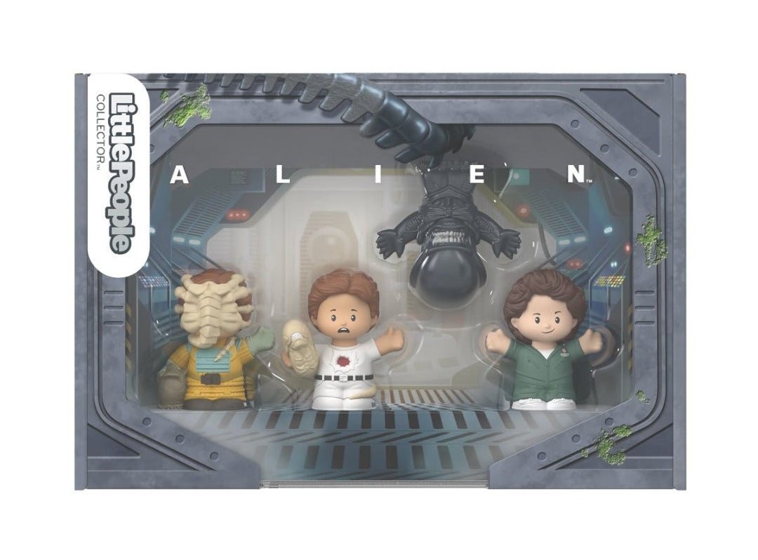 Fisher-Price Little People Alien Predator Collector Figures Set