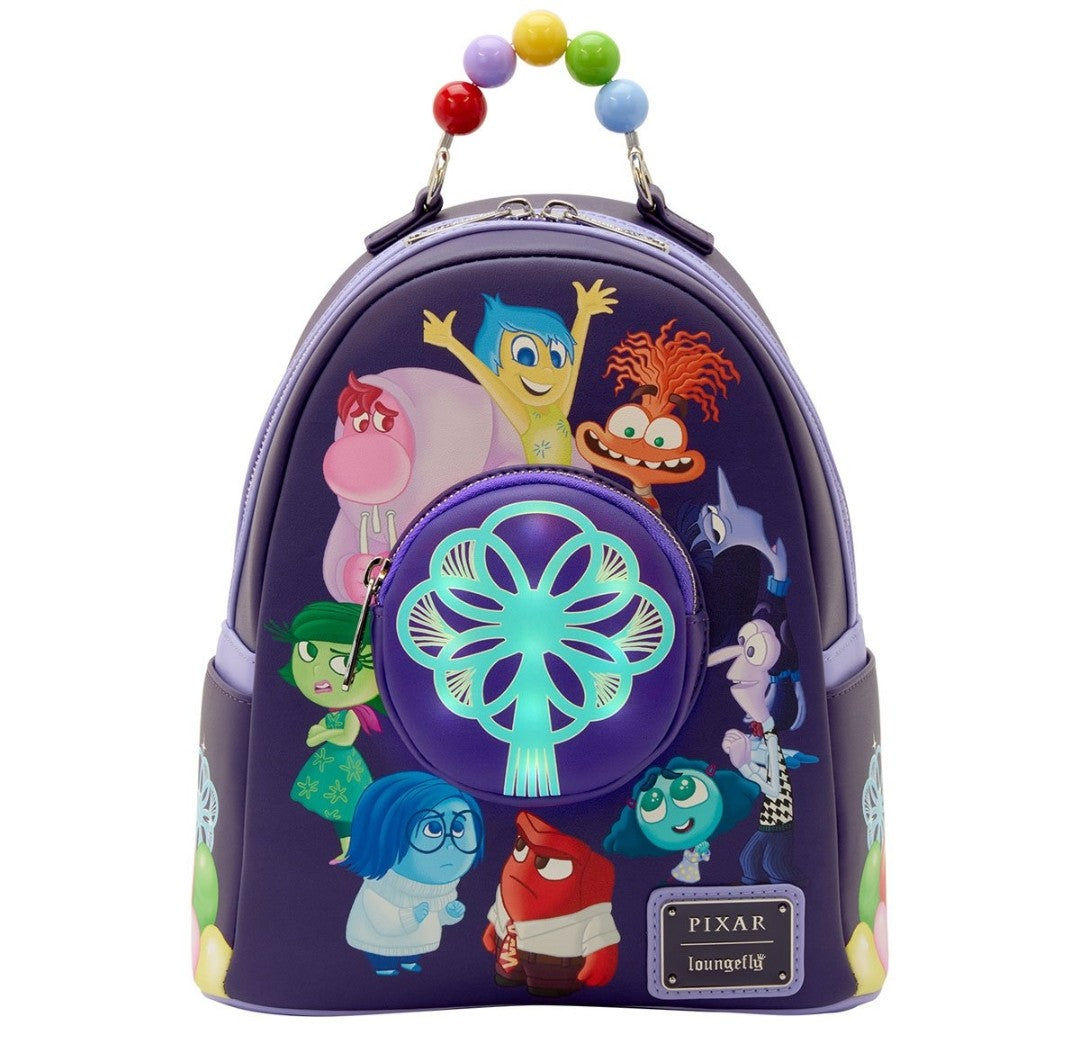 Loungefly Disney Pixar Inside Out 2 Emotions Light-Up Backpack