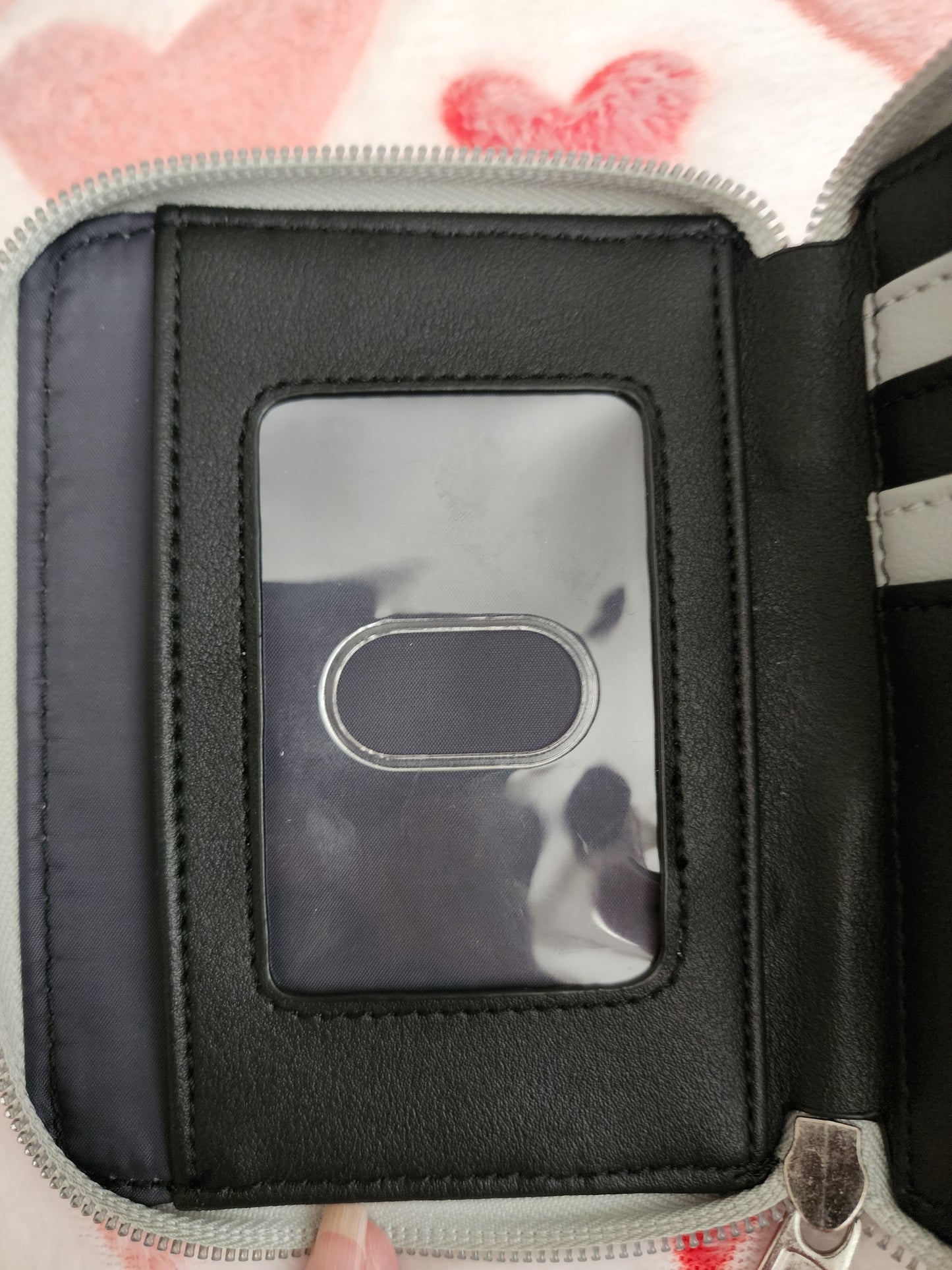 Loungefly Disney Nightmare Before Christmas Jack and Sally Split Wallet