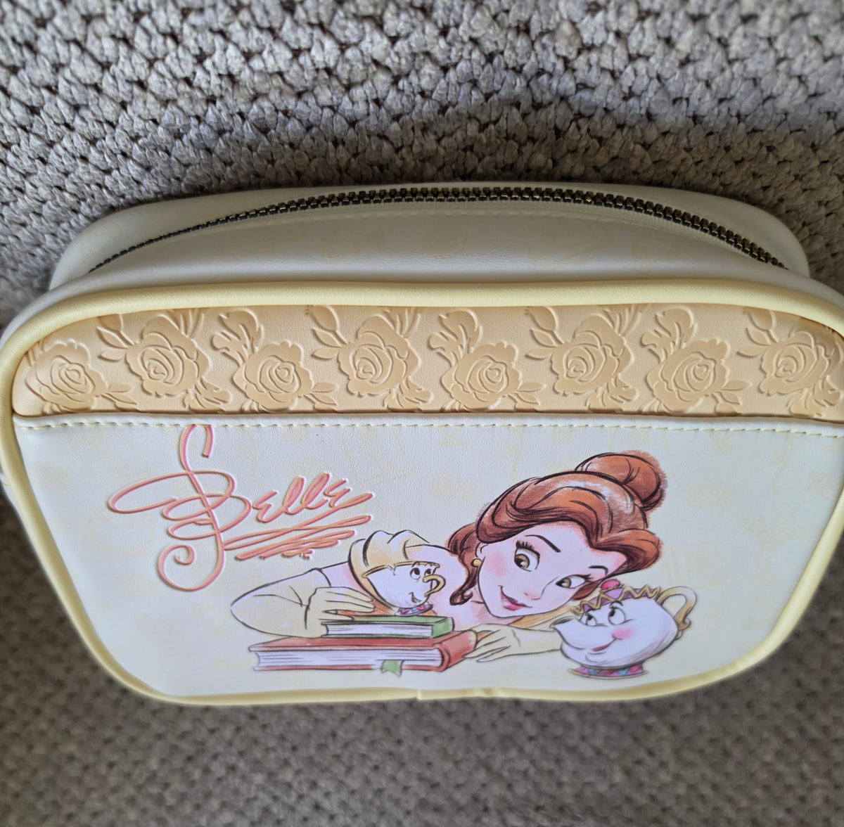 Disney Beauty and the Beast Belle, Ms Potts and Chip Crossbody Bag