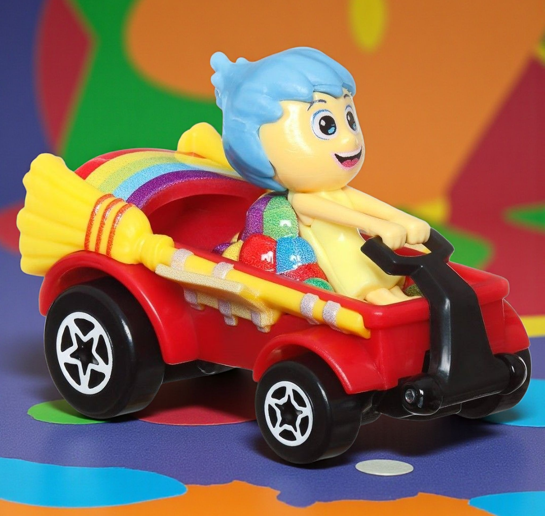 Hot Wheels Disney Pixar Inside Out Joy RacerVerse Car