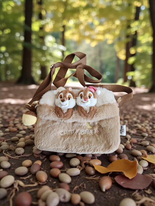 Disney Chip and Dale Plush Crossbody Bag