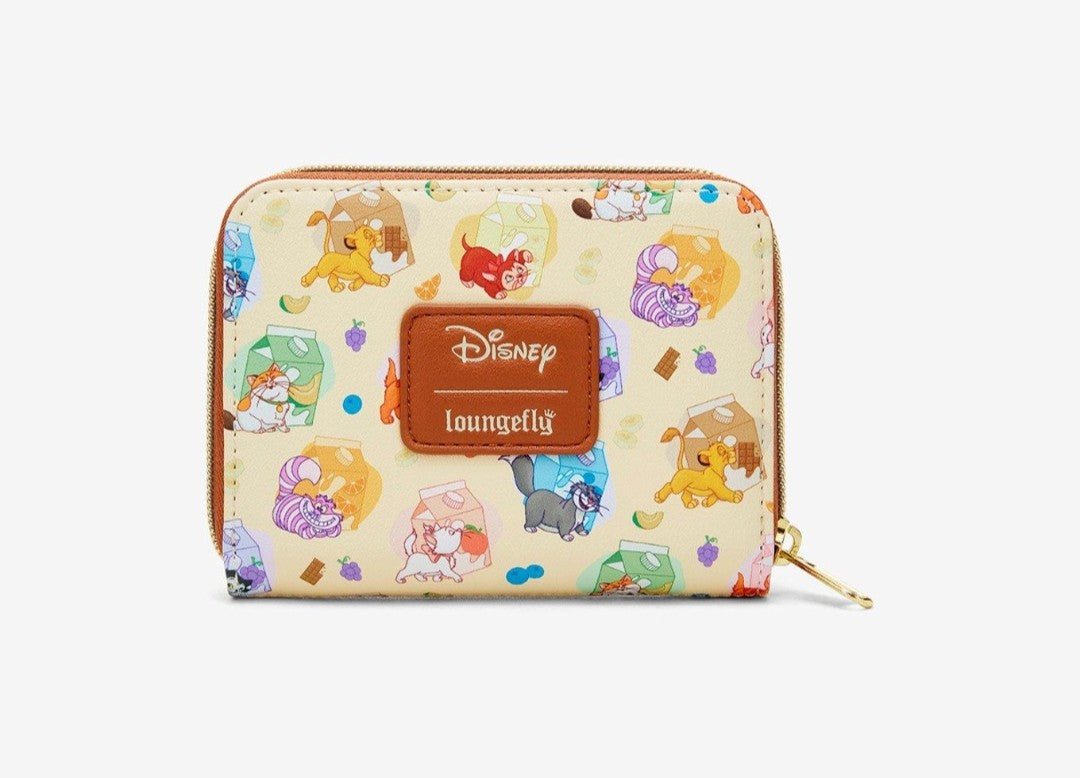 Loungefly Disney Cats Milk Carton Wallet