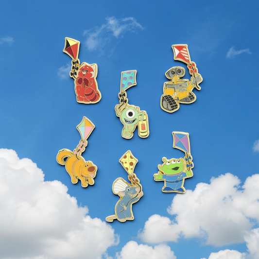Loungefly Disney Pixar Characters Flying Kites Mystery Pins