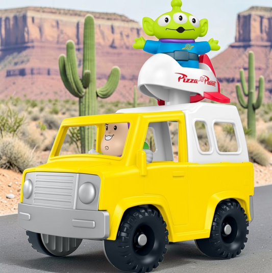 Disney Toy Story Little People Pizza Planet Truck and Mini-Figure Playset