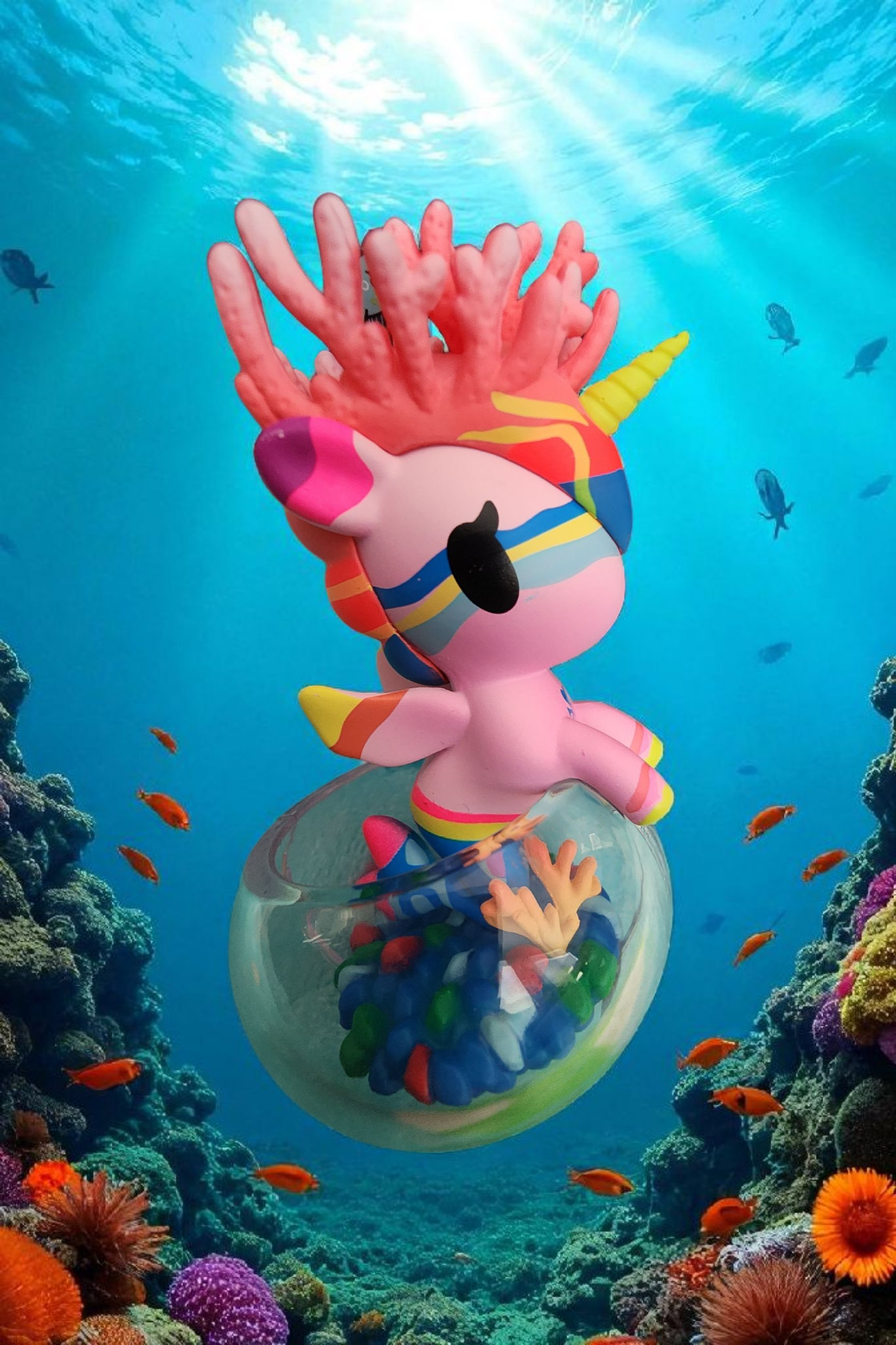 Tokidoki Mermicorno Neon Reef Mystery Figures