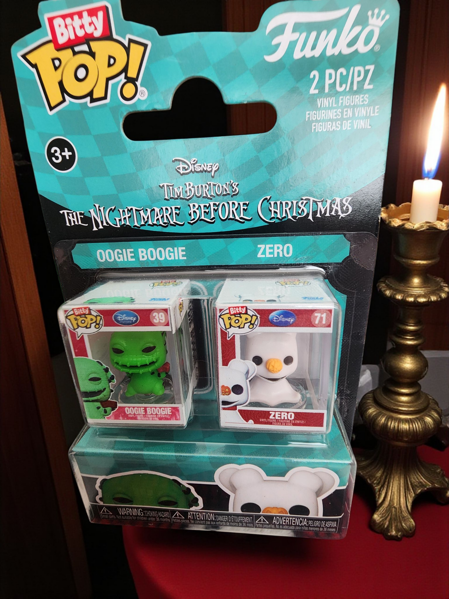 Funko Disney Nightmare Before Christmas Bitty Pop 2 Pack Set